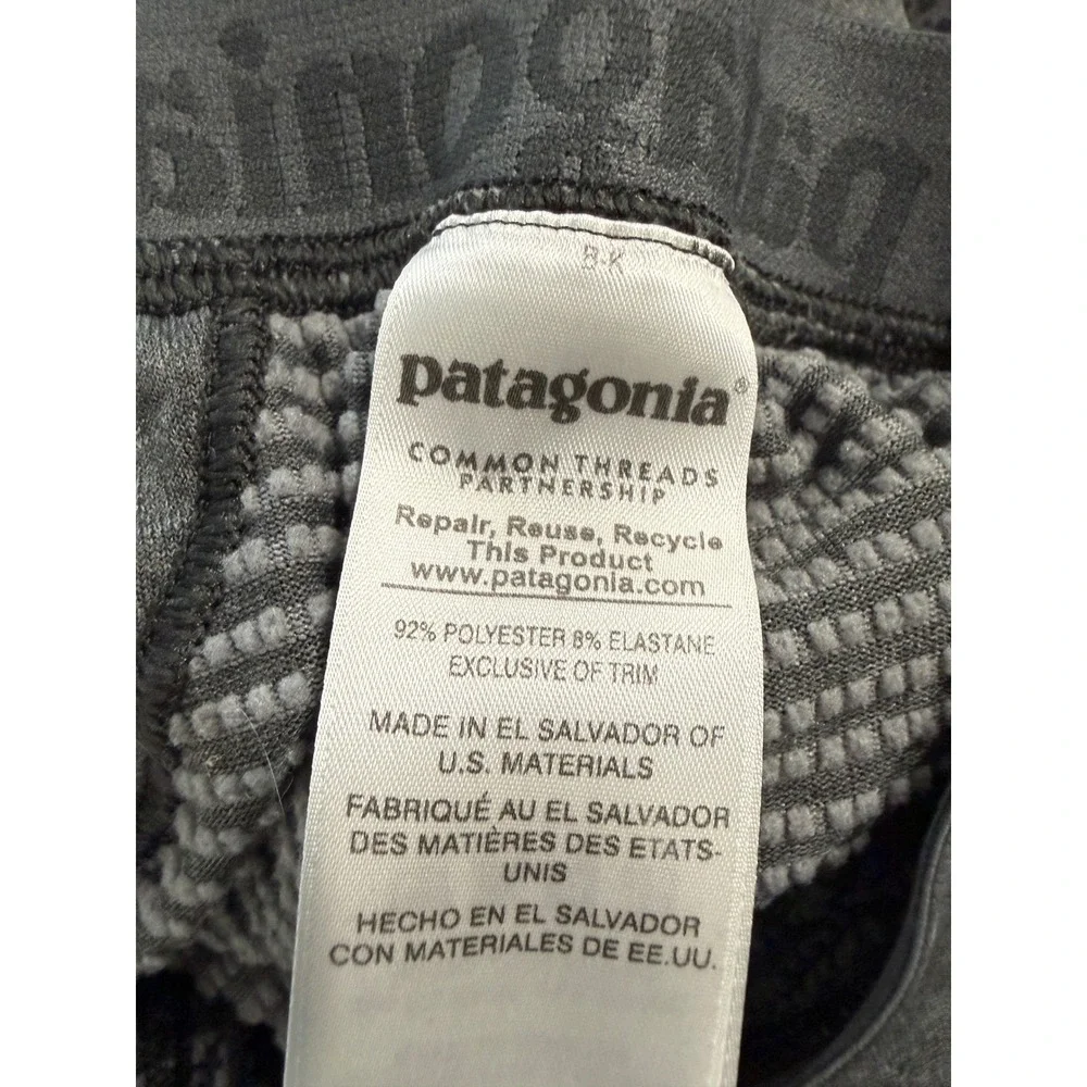 Patagonia Mens Capilene Thermal Weight Baselayer Pants Gray Polartec xl